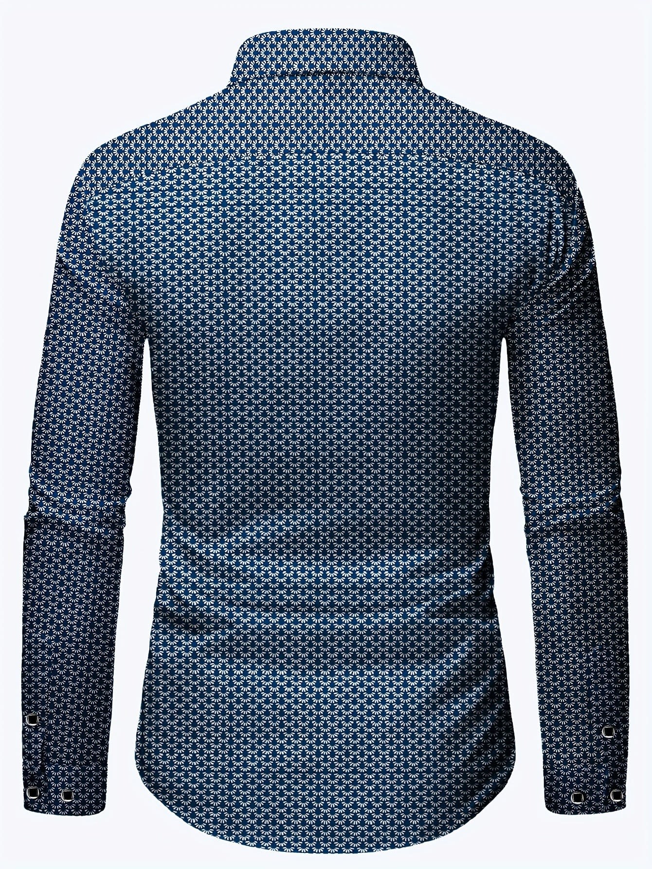 Gunnar Geometric Print Long Sleeve Shirt_2