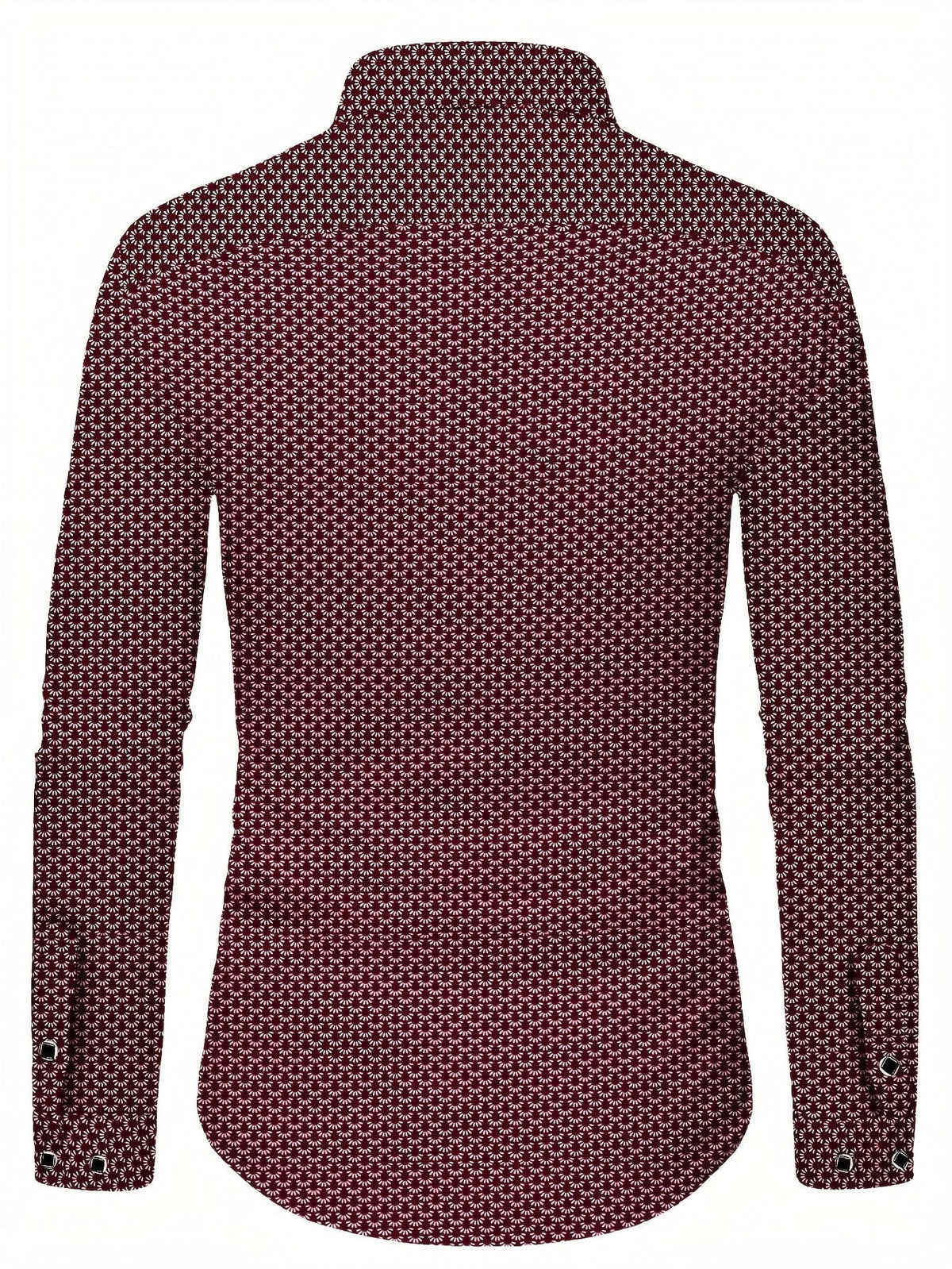 Gunnar Geometric Print Long Sleeve Shirt