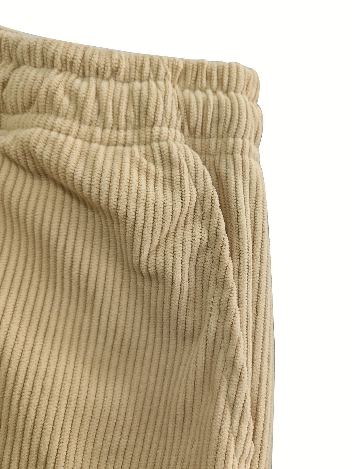 Godfrey Corduroy Drawstring Straight Leg Trousers