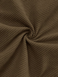 Godfrey Corduroy Drawstring Straight Leg Trousers