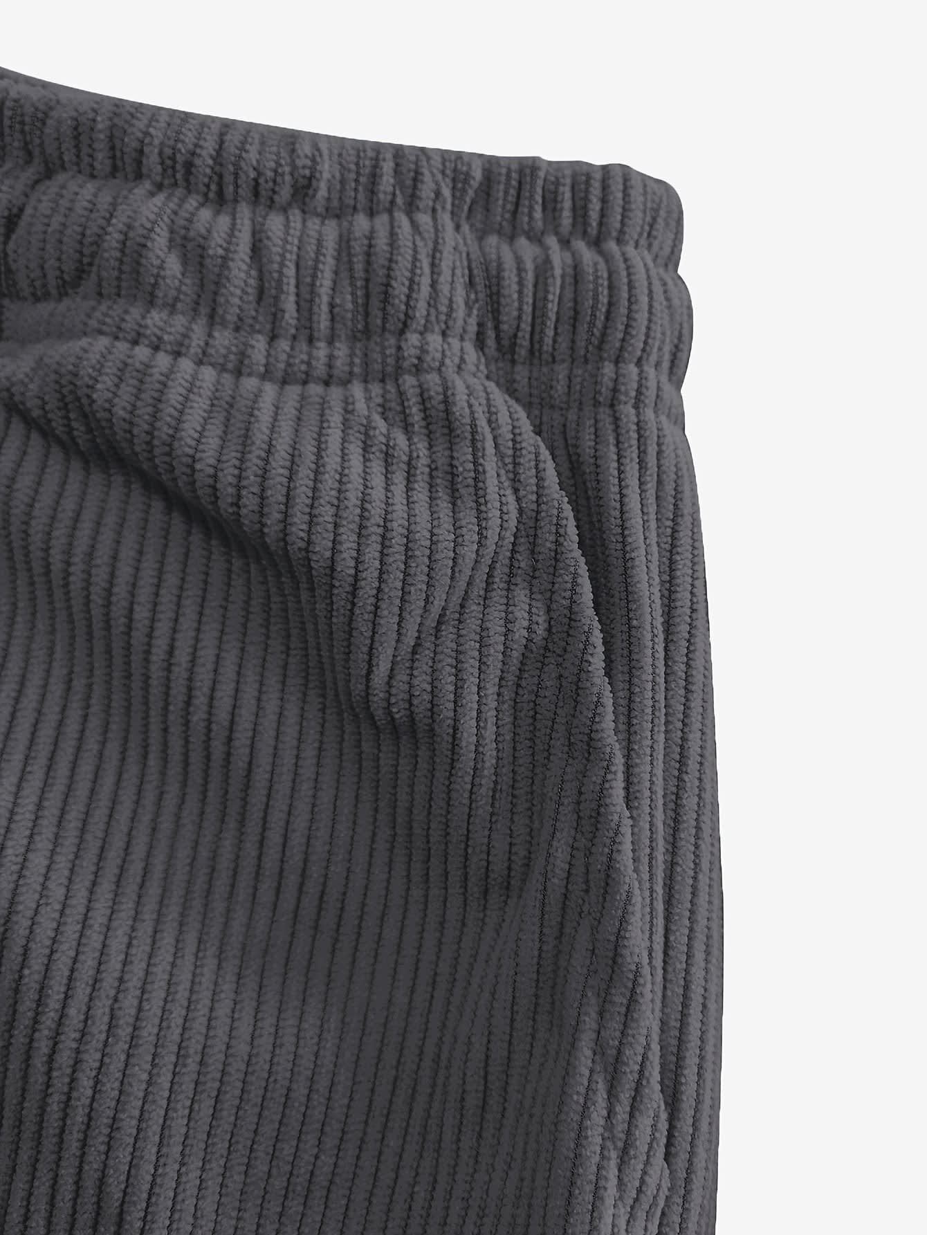 Godfrey Corduroy Drawstring Straight Leg Trousers_41