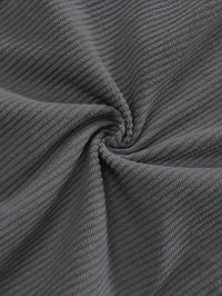 Godfrey Corduroy Drawstring Straight Leg Trousers