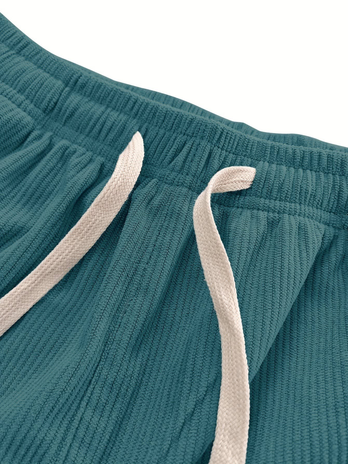 Godfrey Corduroy Drawstring Straight Leg Trousers