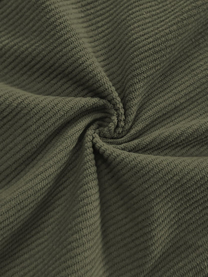 Godfrey Corduroy Drawstring Straight Leg Trousers_55
