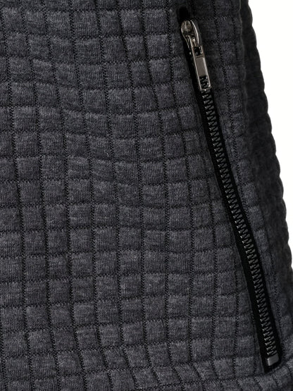 Benedict Quilted Knit Full Zip Jacket_13