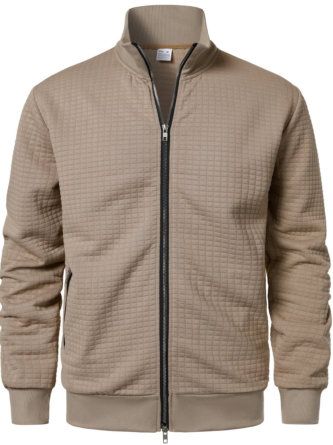 Benedict Quilted Knit Full Zip Jacket_15