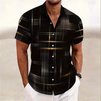 Tyler Line Print Short Sleeve Shirt