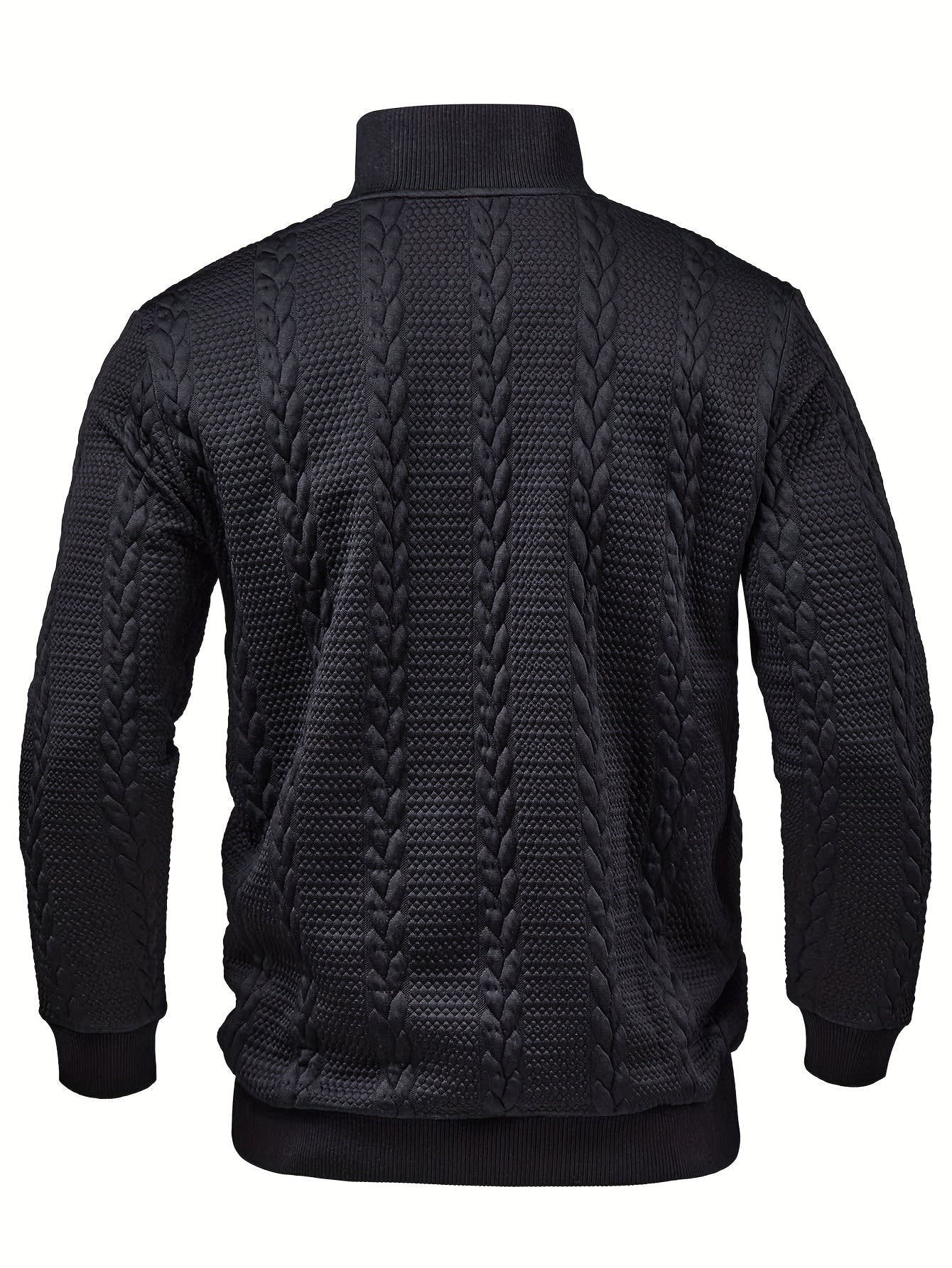 Joaquin Cable Knit Button Neck Pullover_3
