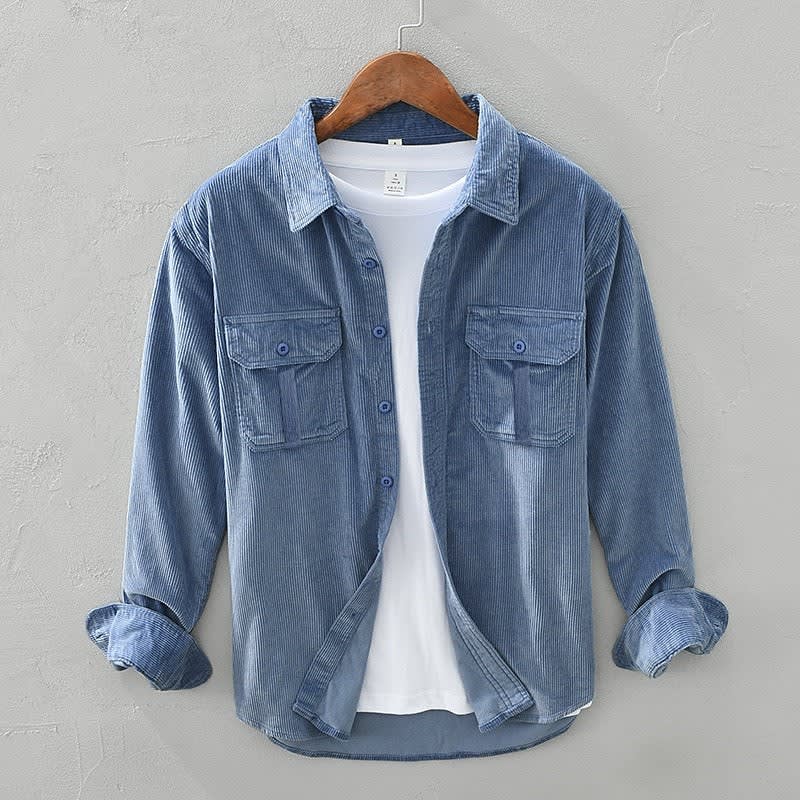 Eldridge Wide Wale Corduroy Overshirt