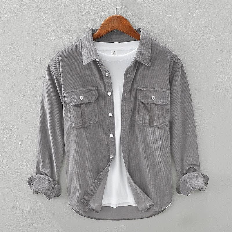 Eldridge Wide Wale Corduroy Overshirt