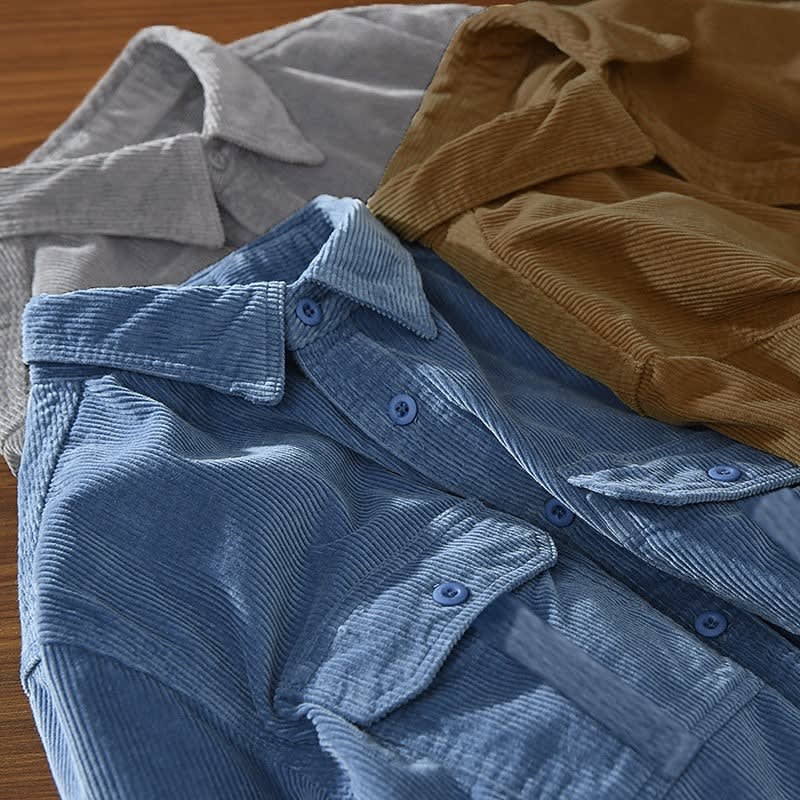 Eldridge Wide Wale Corduroy Overshirt
