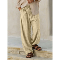 Bevan Wide Leg Drawstring Trousers