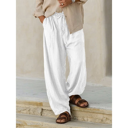 Bevan Wide Leg Drawstring Trousers_6