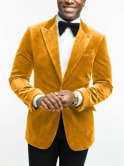 Leonard Velvet Peak Lapel Dinner Jacket_14