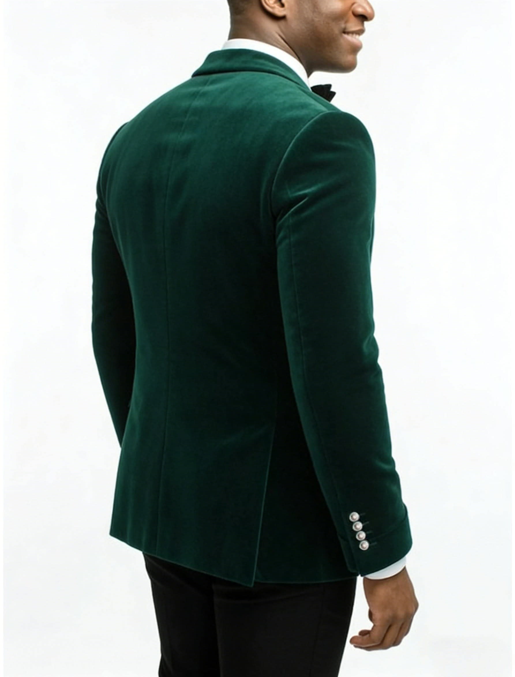 Leonard Velvet Peak Lapel Dinner Jacket_2