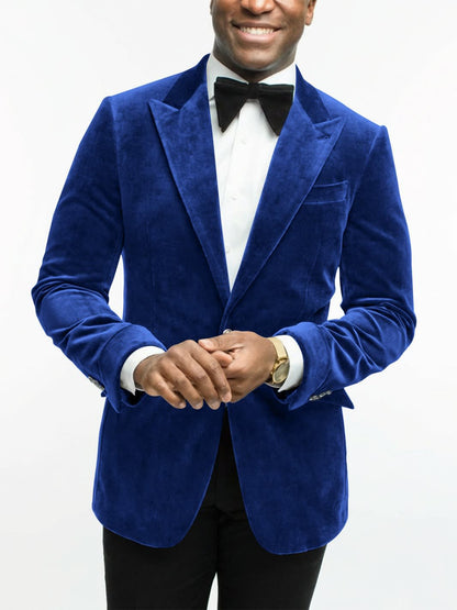 Leonard Velvet Peak Lapel Dinner Jacket_23