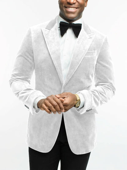 Leonard Velvet Peak Lapel Dinner Jacket_29