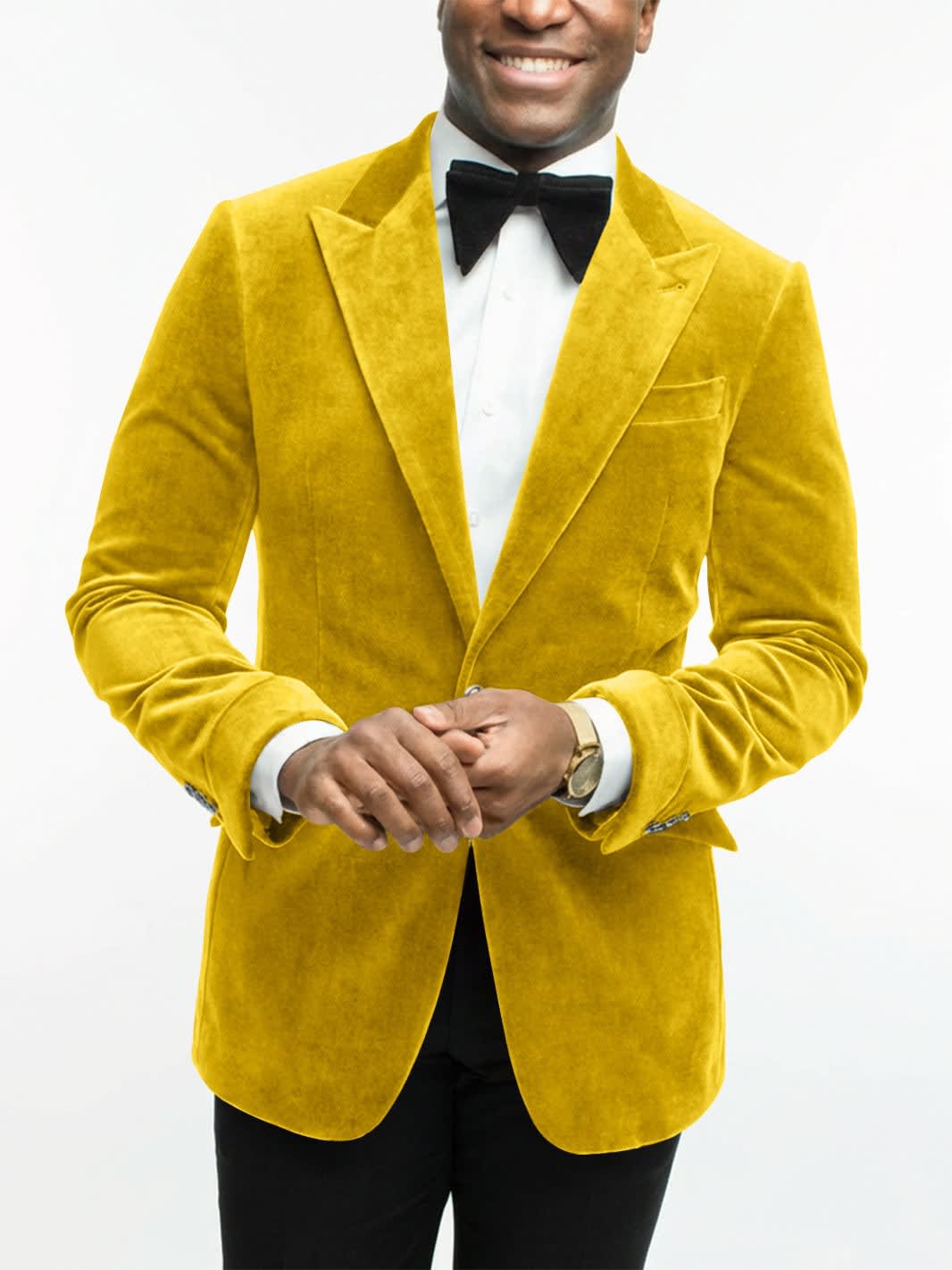 Leonard Velvet Peak Lapel Dinner Jacket_32
