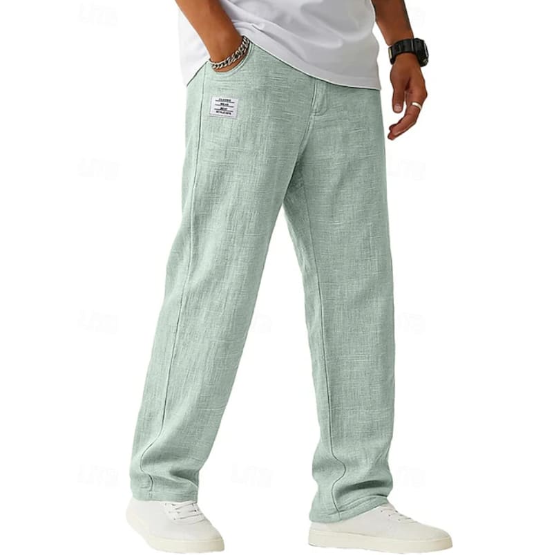 Whitaker Textured Straight Leg Trousers_1