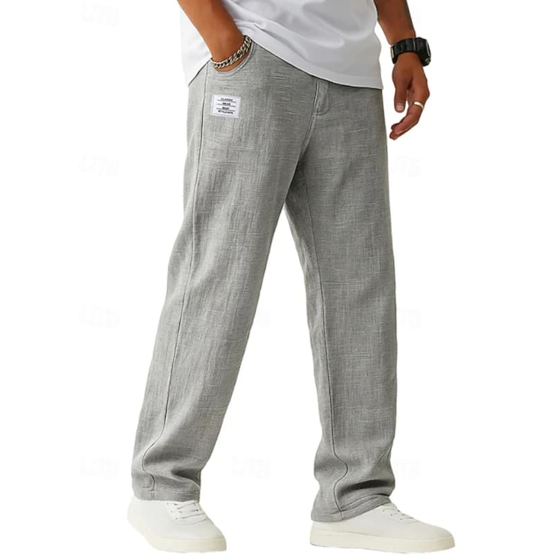 Whitaker Textured Straight Leg Trousers_2