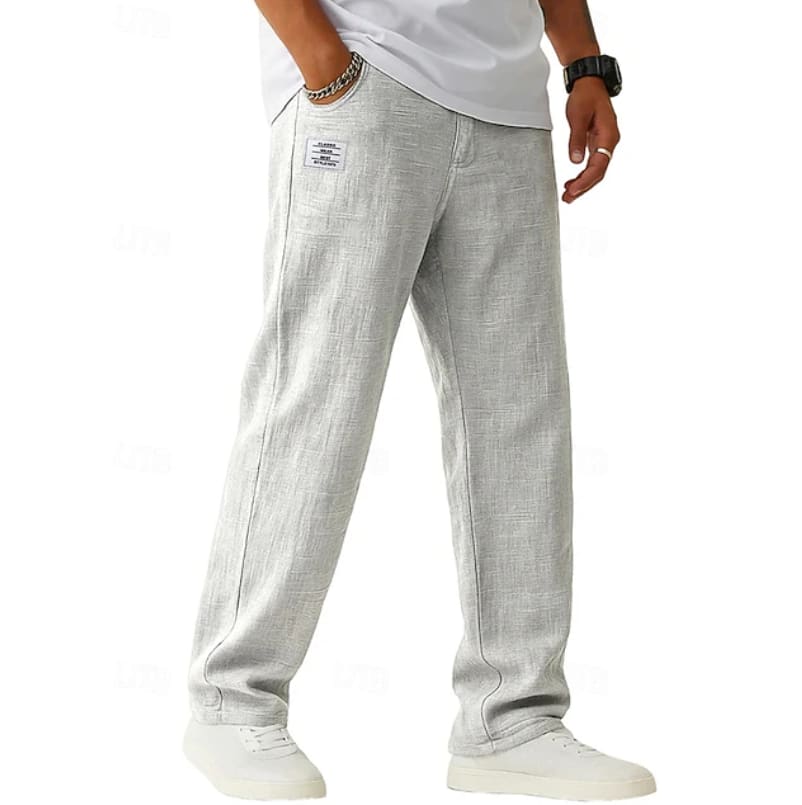 Whitaker Textured Straight Leg Trousers_3