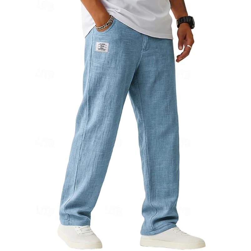 Whitaker Textured Straight Leg Trousers_6