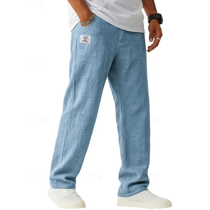 Whitaker Textured Straight Leg Trousers_6