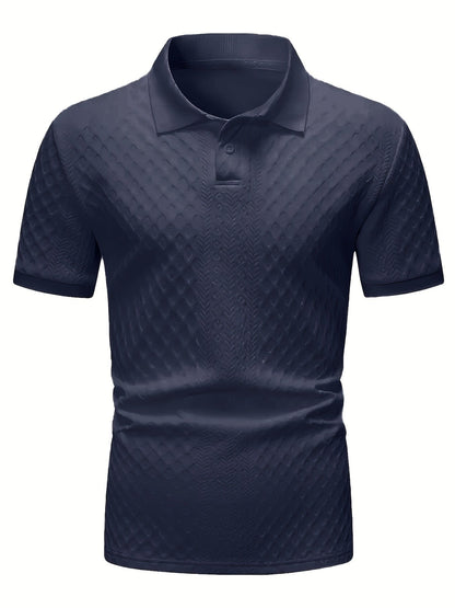Holland Textured Knit Short Sleeve Polo_10