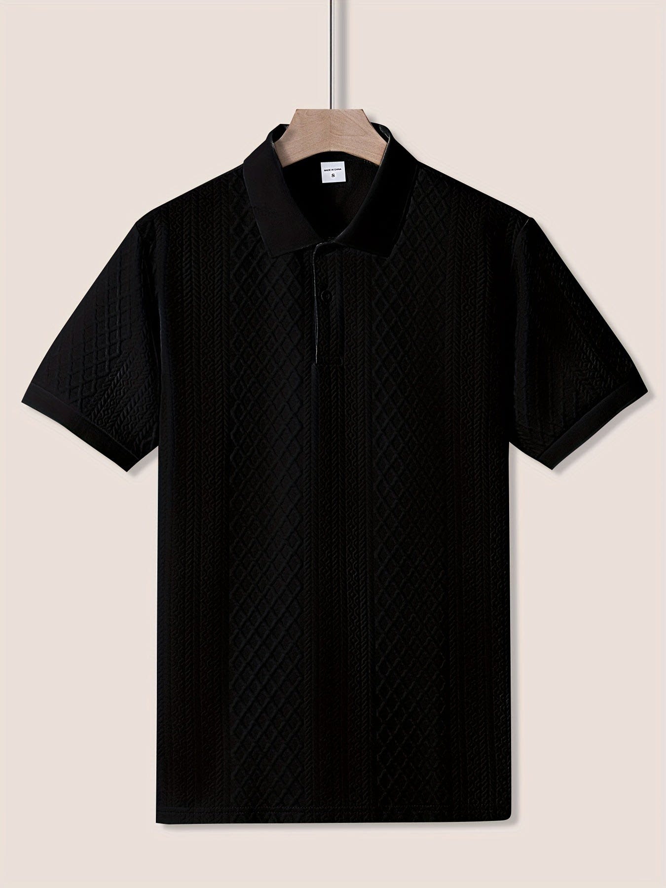 Holland Textured Knit Short Sleeve Polo_20