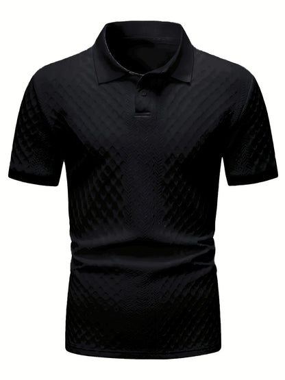 Holland Textured Knit Short Sleeve Polo_7