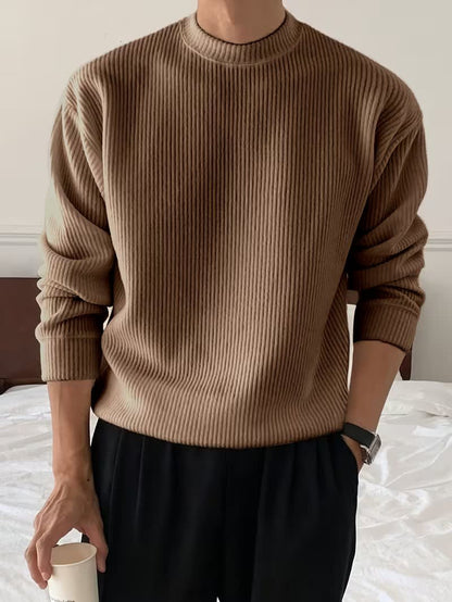 Osgood Ribbed Knit Crew Neck Sweater_3