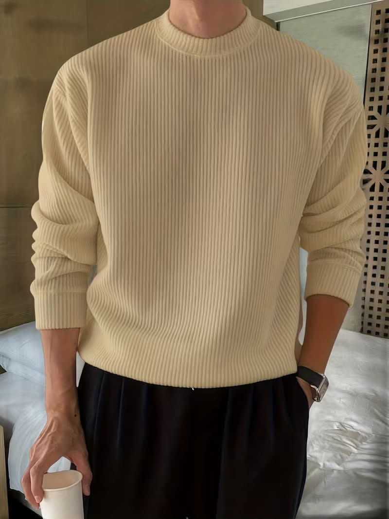 Osgood Ribbed Knit Crew Neck Sweater_4