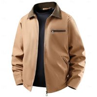 Elmer Cotton Twill Zip Front Jacket