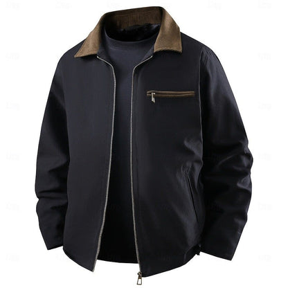 Elmer Cotton Twill Zip Front Jacket_12