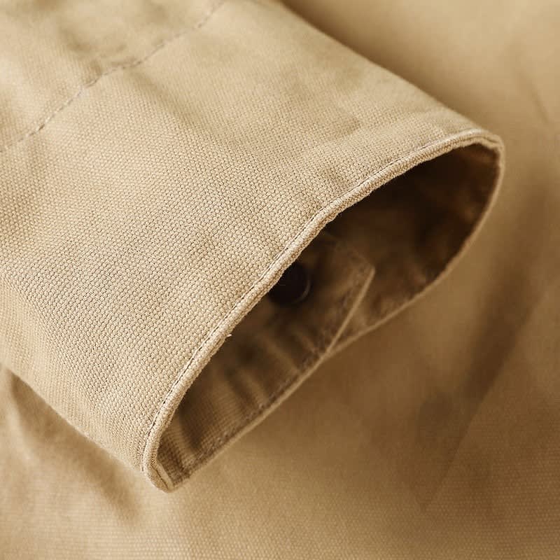 Elmer Cotton Twill Zip Front Jacket