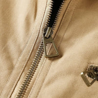 Elmer Cotton Twill Zip Front Jacket