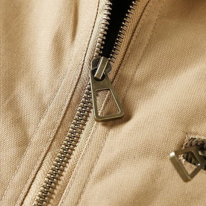 Elmer Cotton Twill Zip Front Jacket_6