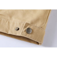 Elmer Cotton Twill Zip Front Jacket