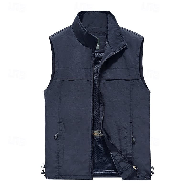 Delaney Fleece Lined Zip Up Gilet