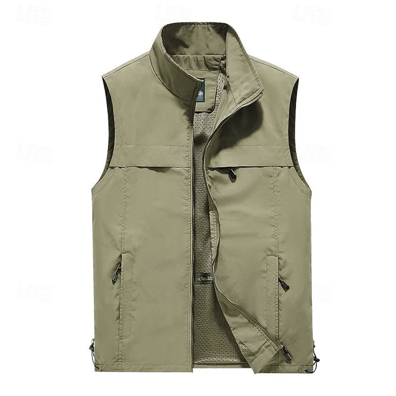 Delaney Fleece Lined Zip Up Gilet