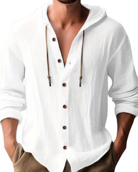 Regan Hooded Long Sleeve Beach Shirt
