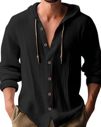 Regan Hooded Long Sleeve Beach Shirt