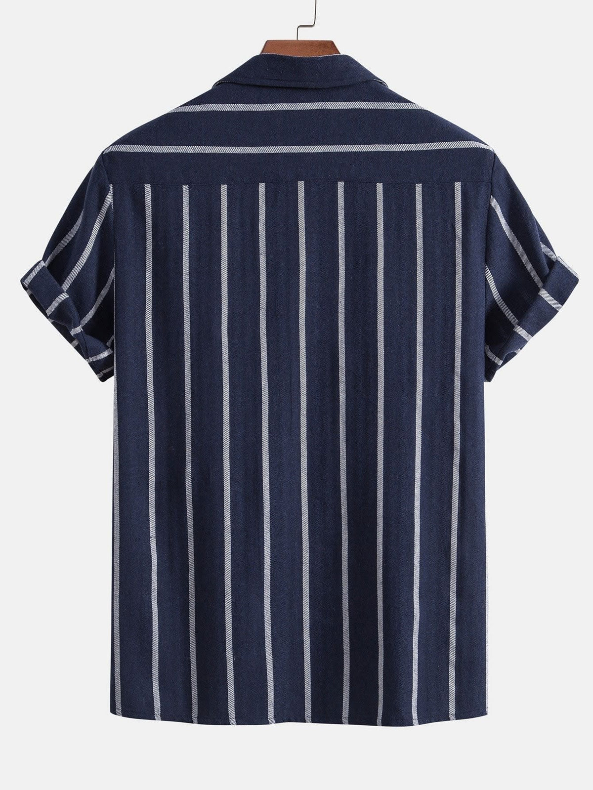 Gregor Striped Camp Collar Two Piece Set
