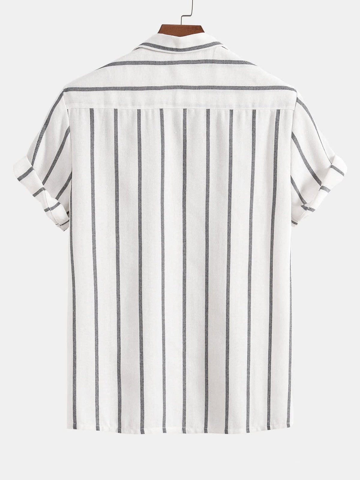 Gregor Striped Camp Collar Two Piece Set