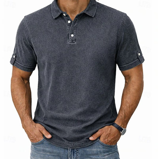 Kingston Washed Short Sleeve Polo_1