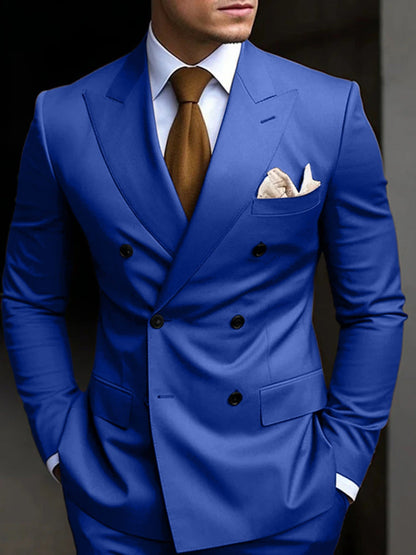 Jefferson Peak Lapel Double Breasted Suit_13