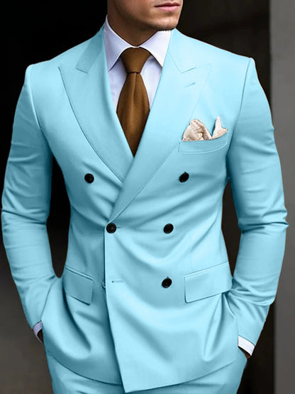 Jefferson Peak Lapel Double Breasted Suit_14