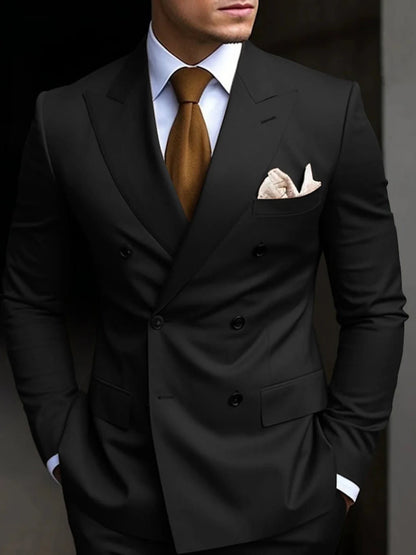 Jefferson Peak Lapel Double Breasted Suit_2