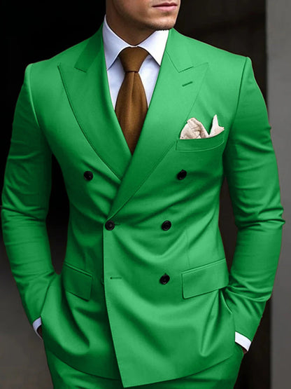 Jefferson Peak Lapel Double Breasted Suit_8