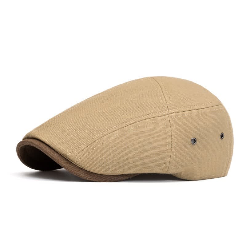 Barnaby Cotton Twill Flat Cap